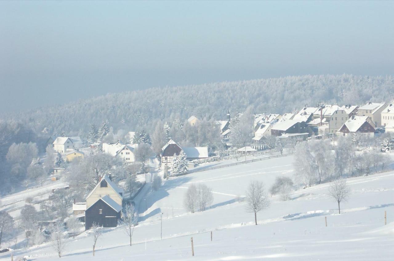 Ferienwohnung Oberpfannenstiel Bernsbach Екстер'єр фото